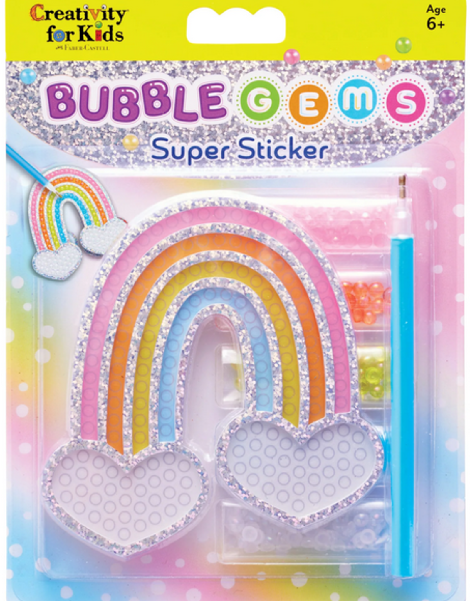 Faber-Castell Bubble Gems: Super Sticker Rainbow