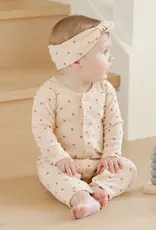 QuincyMae 12-18MO: Ribbed Baby Jumpsuit - Strawberries