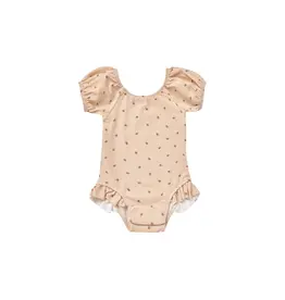 QuincyMae 2-3YO: Catalina One-Piece Swimsuit - Strawberries