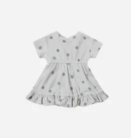 QuincyMae 12-18MO: Terry Dress - Polka Dot