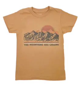 Tiny Whales 5YO: T Shirt - Mountains Are Calling