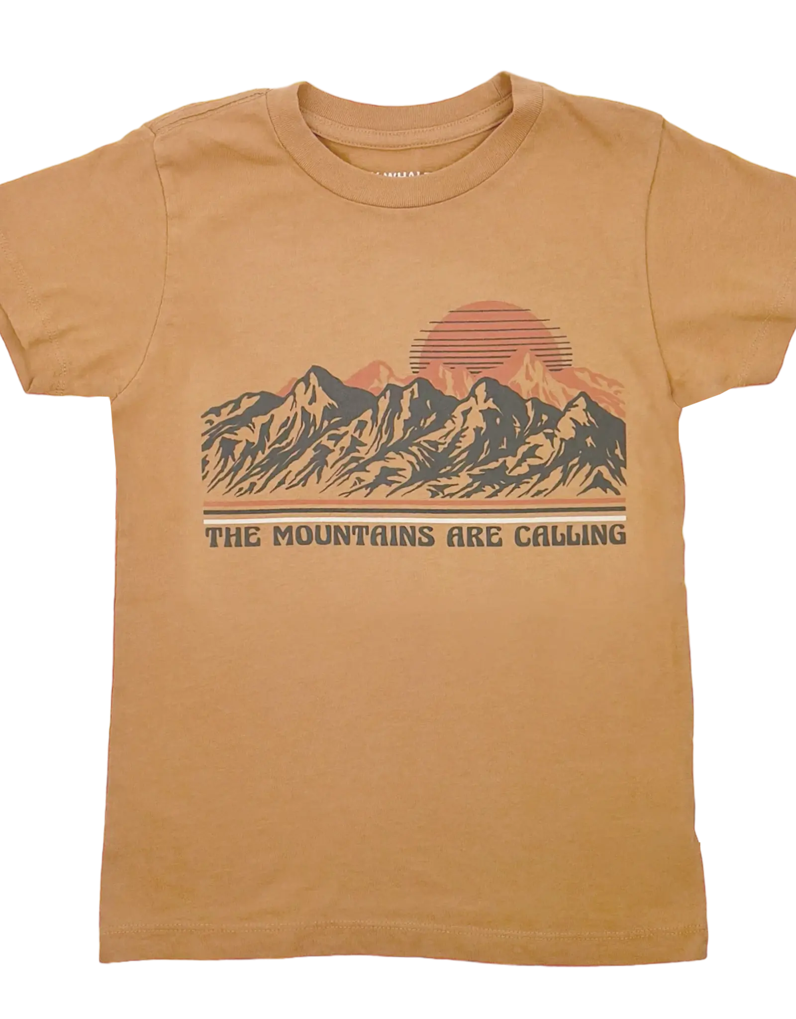Tiny Whales 12-14YO: T Shirt - Mountains Are Calling