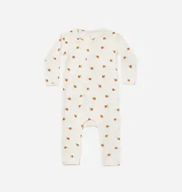 QuincyMae 12-18MO: Ribbed Baby Jumpsuit - Snails