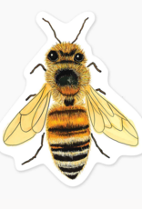 Nice Enough Stickers Sticker: Bee