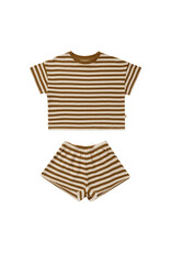 Rylee+Cru 4-5YO: Summer Waffle Set - Saddle Stripe