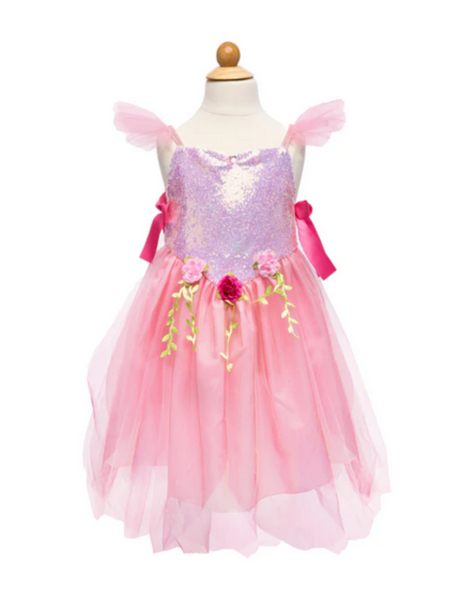 Creative Education Pink Sequins Forest Fairy Tunic, Size 5-6