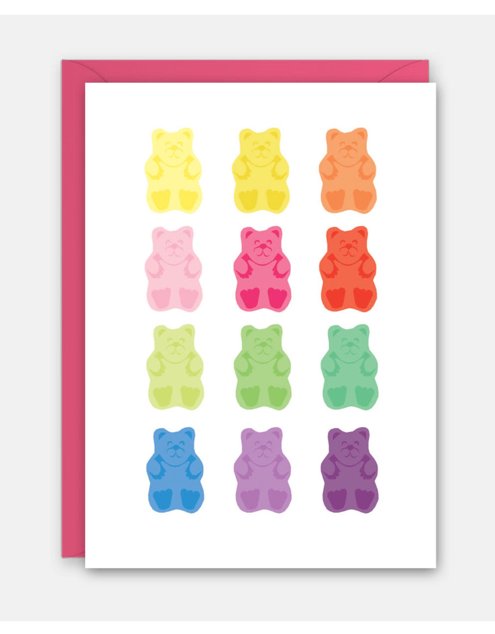 Rock Paper Scissors Enclosure Card: Gummy Bears