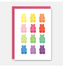 Rock Paper Scissors Enclosure Card: Gummy Bears