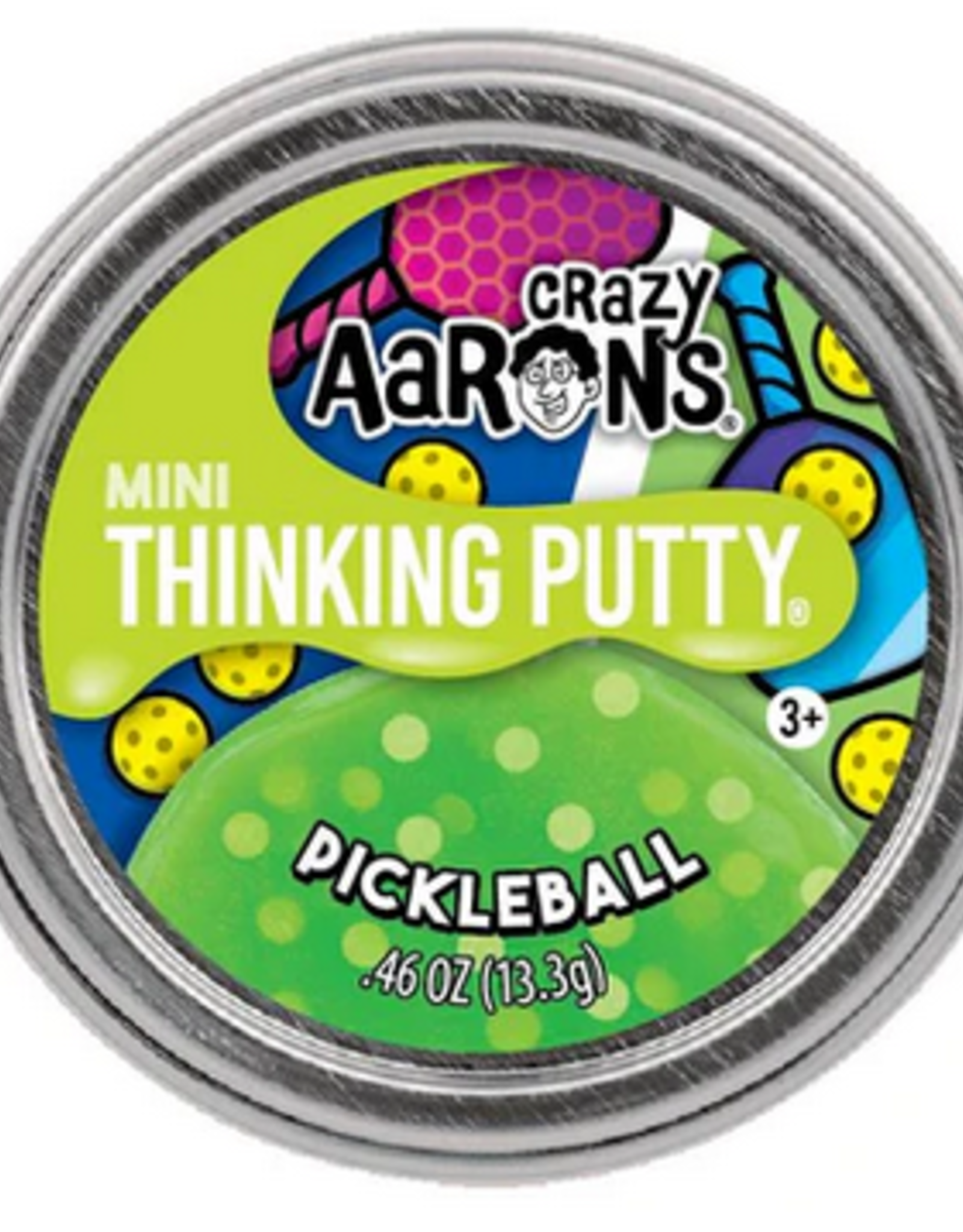 Crazy Aaron's Putty World Mini Tin 2": Pickleball