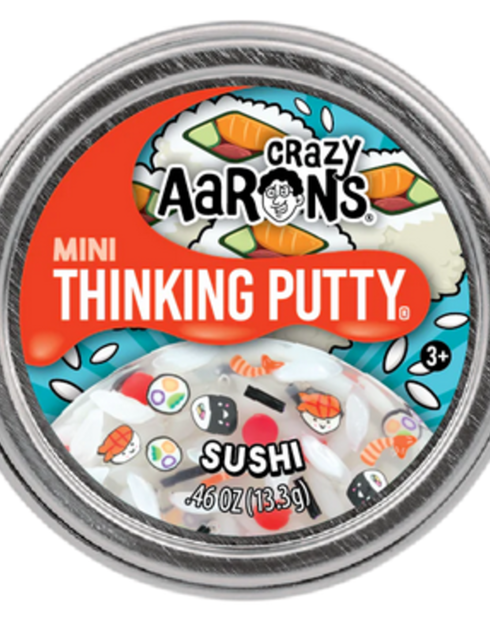 Crazy Aaron's Putty World Mini Tin 2": Sushi