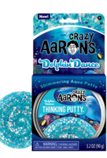 Crazy Aaron's Putty World Thinking Putty 4" Tin: Dolphin Dance
