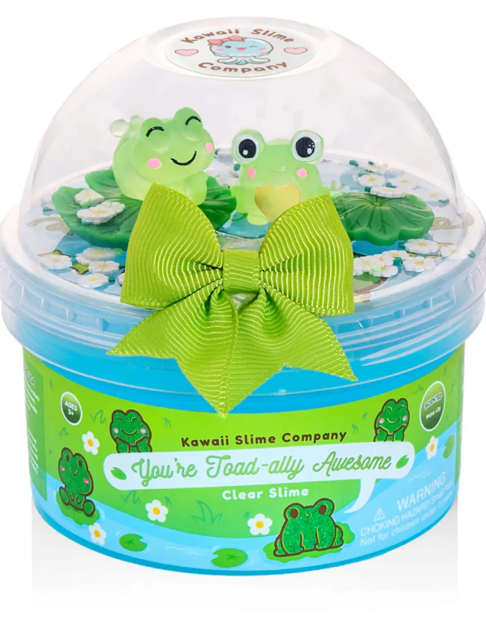 Kawaii Slime Company You're Toad-ally Awesome Clear Slime