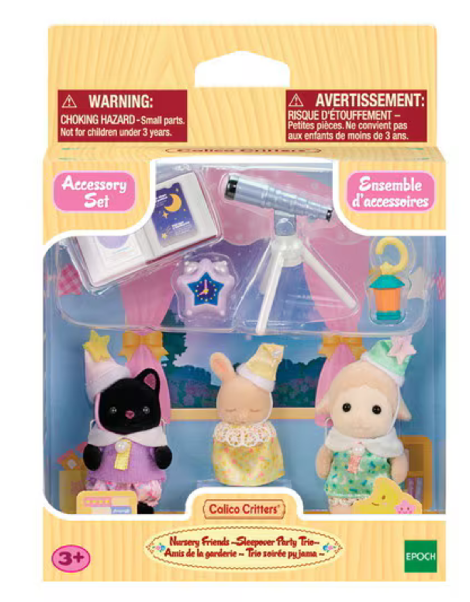 Epoch Everlasting Play Nursery Friends - Sleepover Party Trio