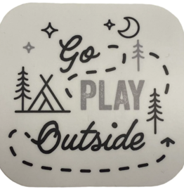 Nice Enough Stickers Sticker: Go Play