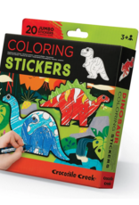 Crocodile Creek Coloring Stickers Dinosaurs