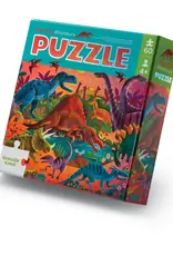 Crocodile Creek 60pc Puzzle: Holographic Dazzling Dinosaurs