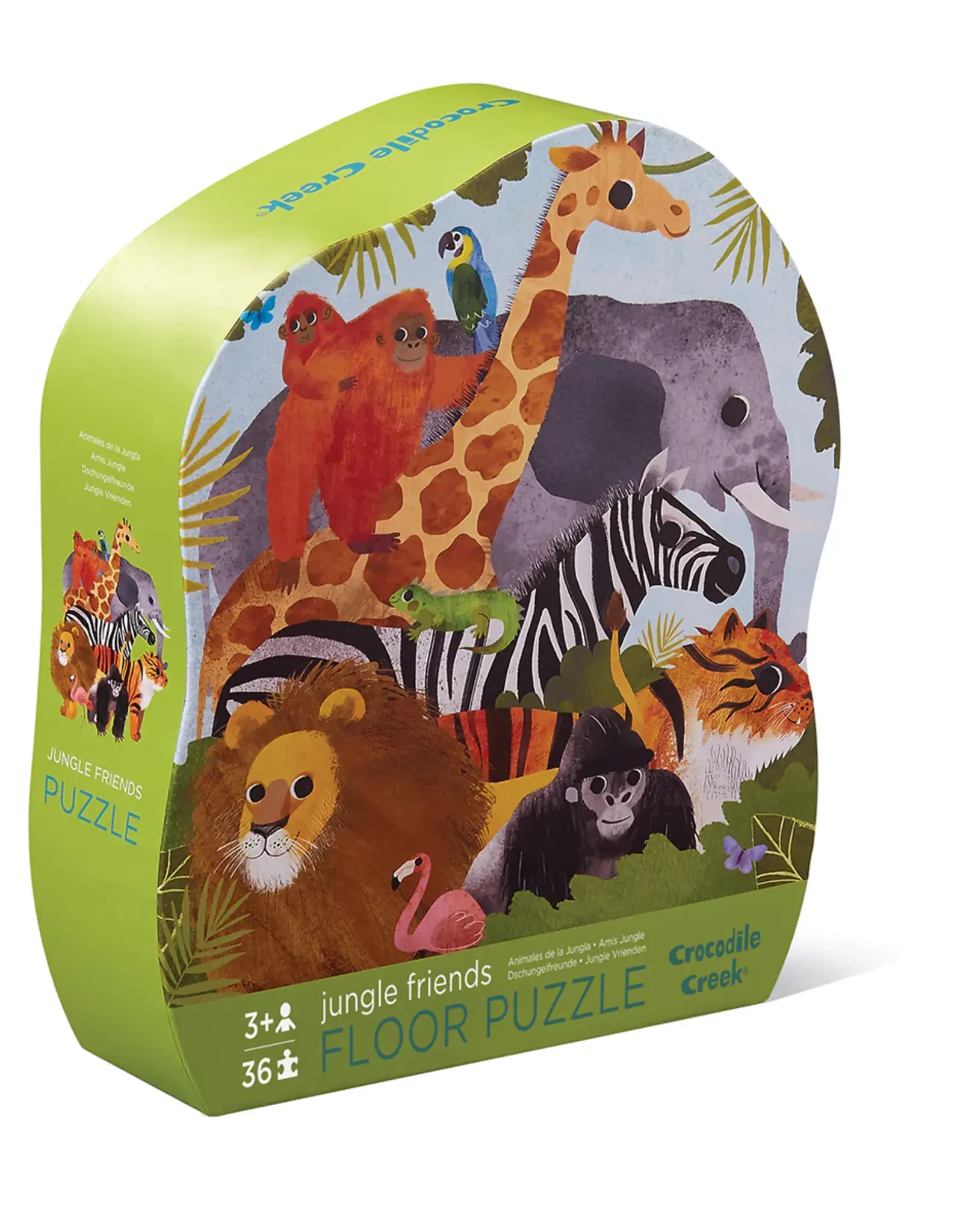 Crocodile Creek 36pc Puzzle: Jungle Friends