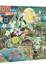 eeBoo 100pc Puzzle: Love of Nocturnal Life