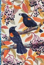 eeBoo Autumn Blackbirds Journal