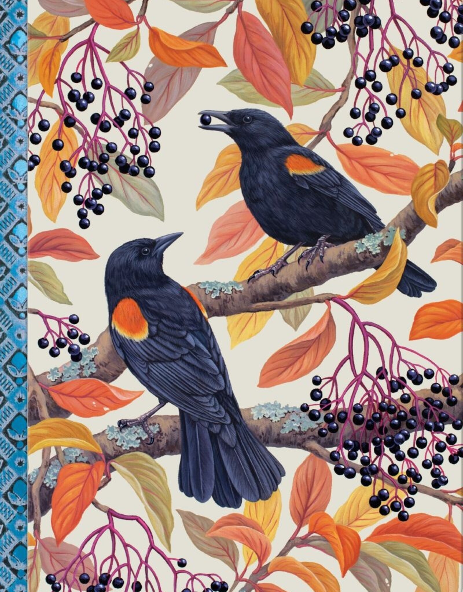 eeBoo Autumn Blackbirds Journal