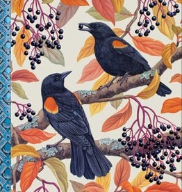 eeBoo Autumn Blackbirds Journal