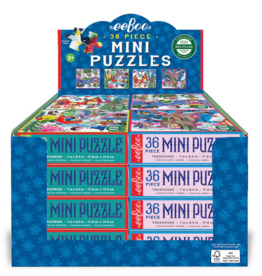 eeBoo Woodland Holiday Mini Puzzle Assortment