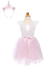 Creative Education Dreamy Unicorn Dress & Headband, Iridescent/Pink, Size 5-6