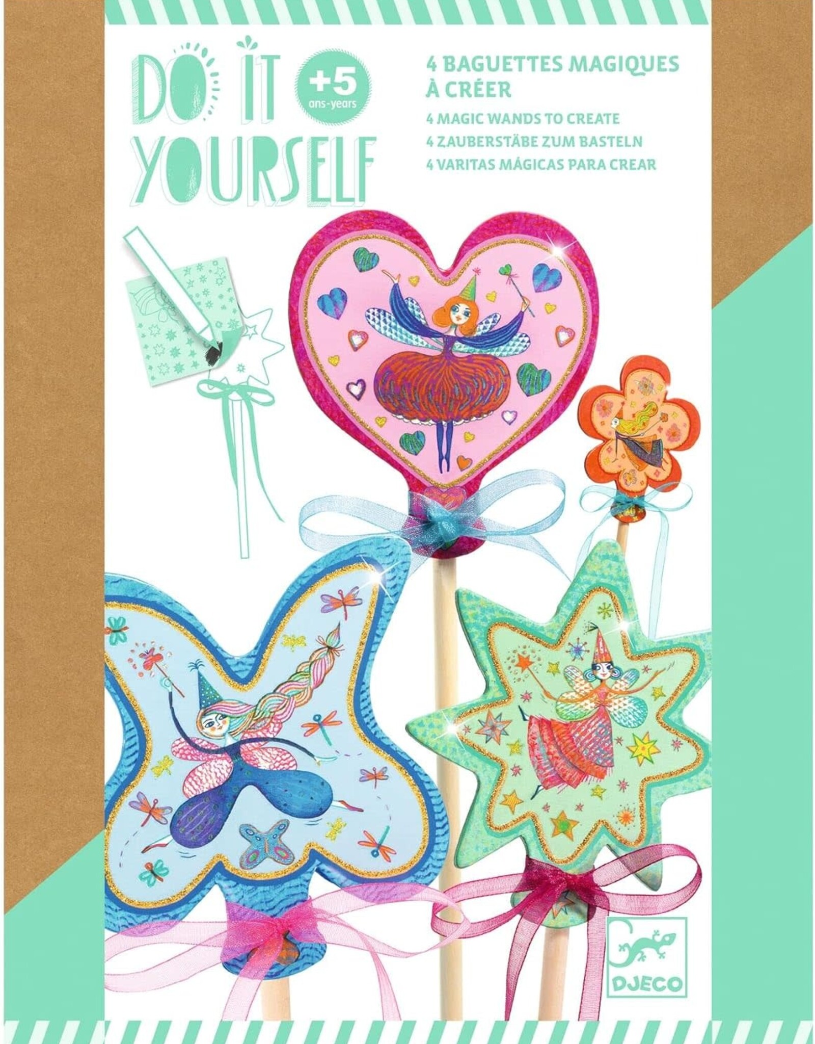 Djeco DIY: Little Fairy Magic Wands