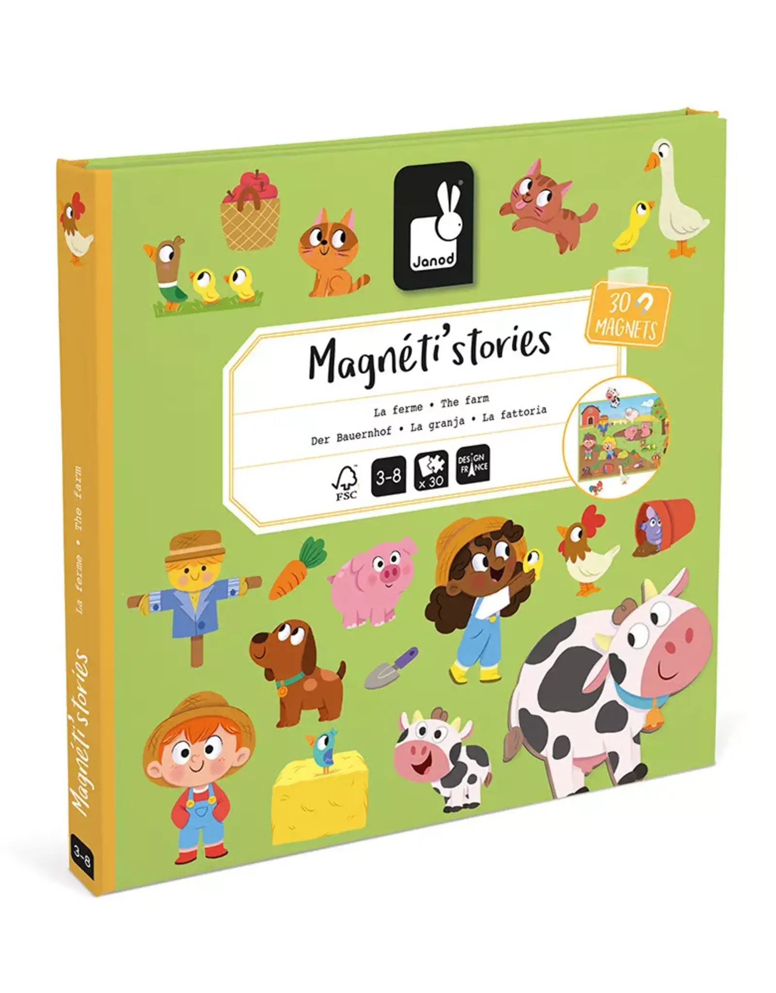 Janod MagnetiStories The Farm