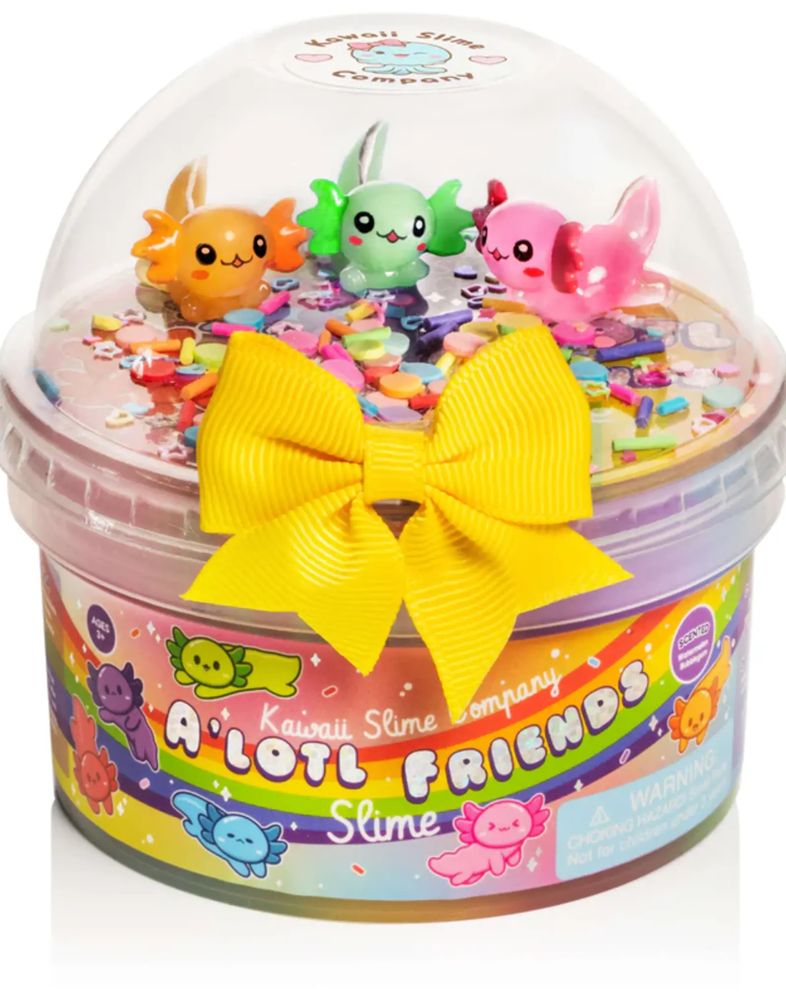 Kawaii Slime Company A'lotl Friends Butter Slime