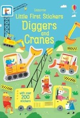 Usborne Little First Sticker Book: Diggers and Cranes