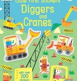 Usborne Little First Sticker Book: Diggers and Cranes