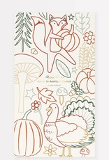 Meri Meri Thanksgiving Color In Activity  Tablecloth