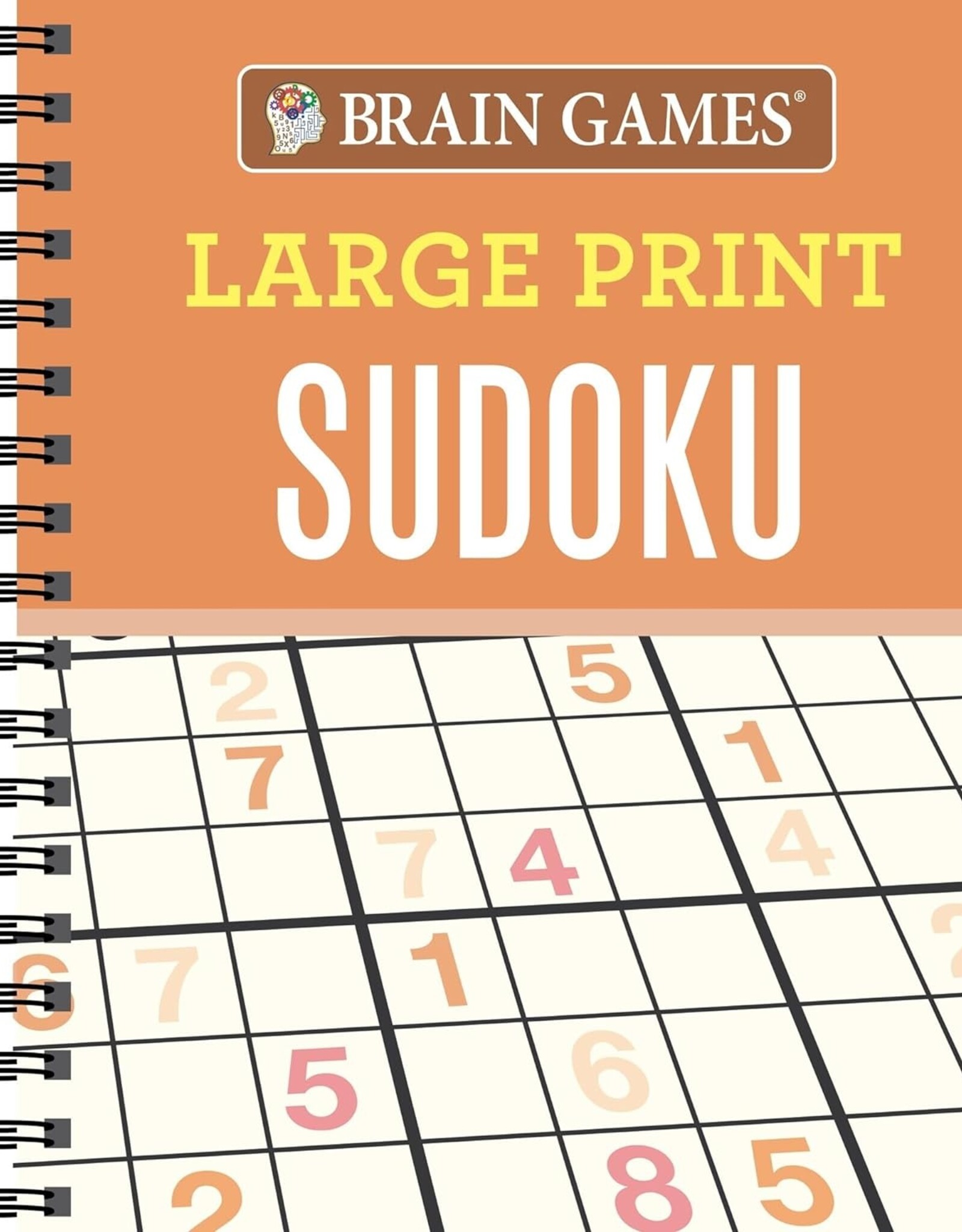 Cottage Door Press Large Print Sudoku Puzzles Orange