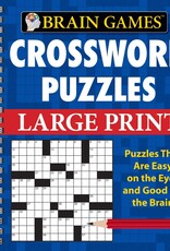 Cottage Door Press Large Print Crossword Puzzles Blue