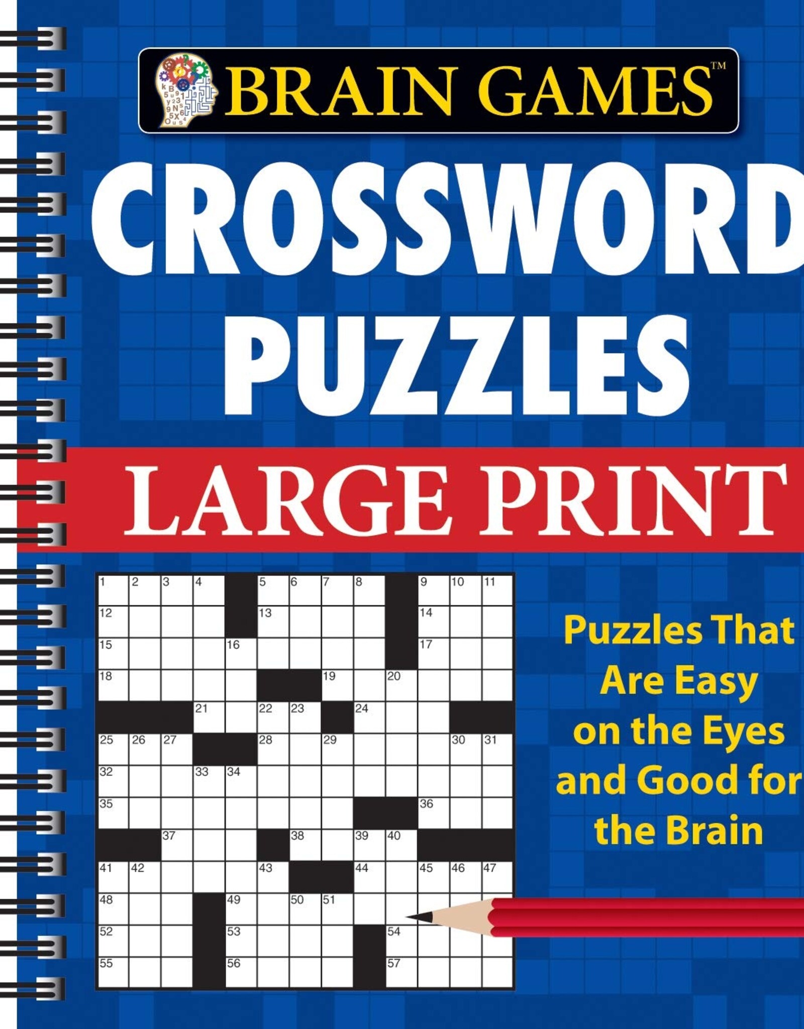 Cottage Door Press Large Print Crossword Puzzles Blue