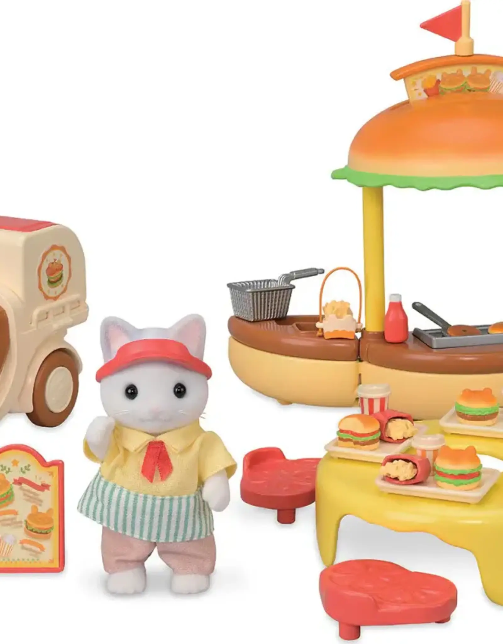 Epoch Everlasting Play Calico Critters - Hamburger Stand