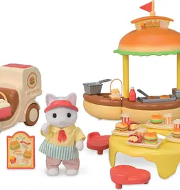 Epoch Everlasting Play Calico Critters - Hamburger Stand