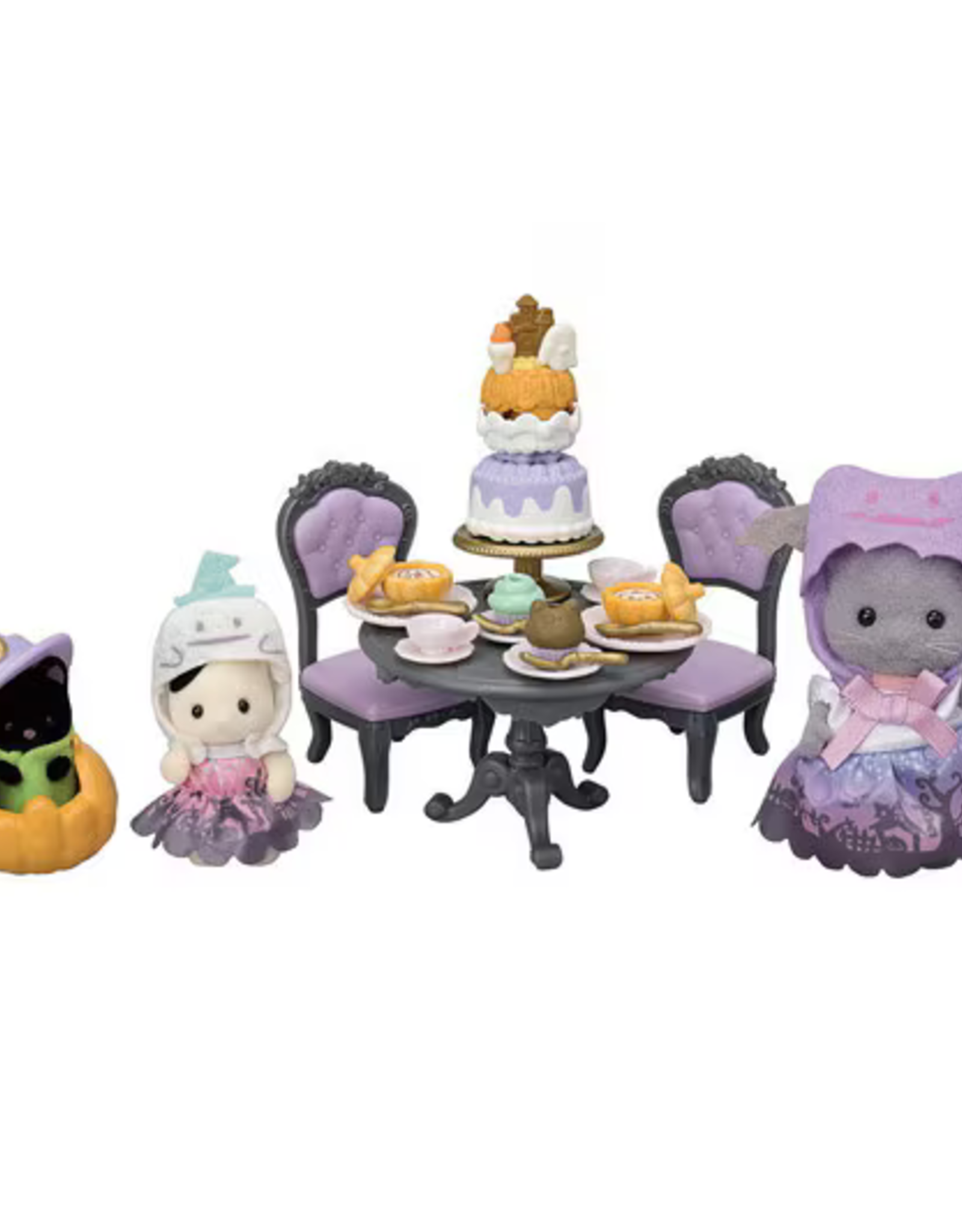 Epoch Everlasting Play Calico Critters - Halloween Surprise Party Set