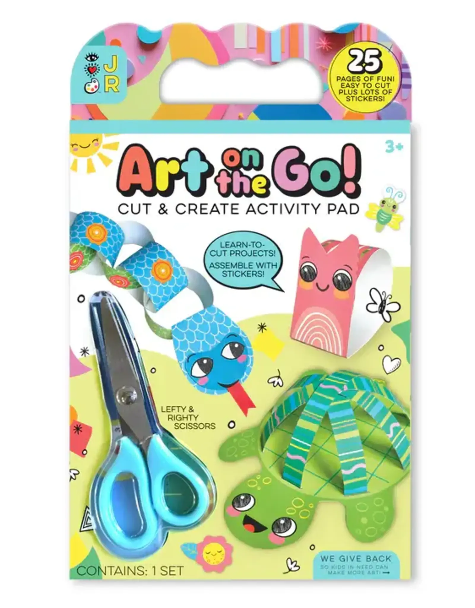 Bright Stripes Art on the Go Cut & Create