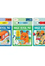 Bright Stripes Magic Reveal Pad:  Monsters,Trains, City