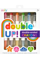 Ooly Double Up! Double-Ended Crayon (Set of 6 / 12 Colors)