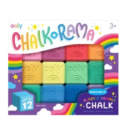 Ooly Chalk-O-Rama Block Sidewalk Chalk