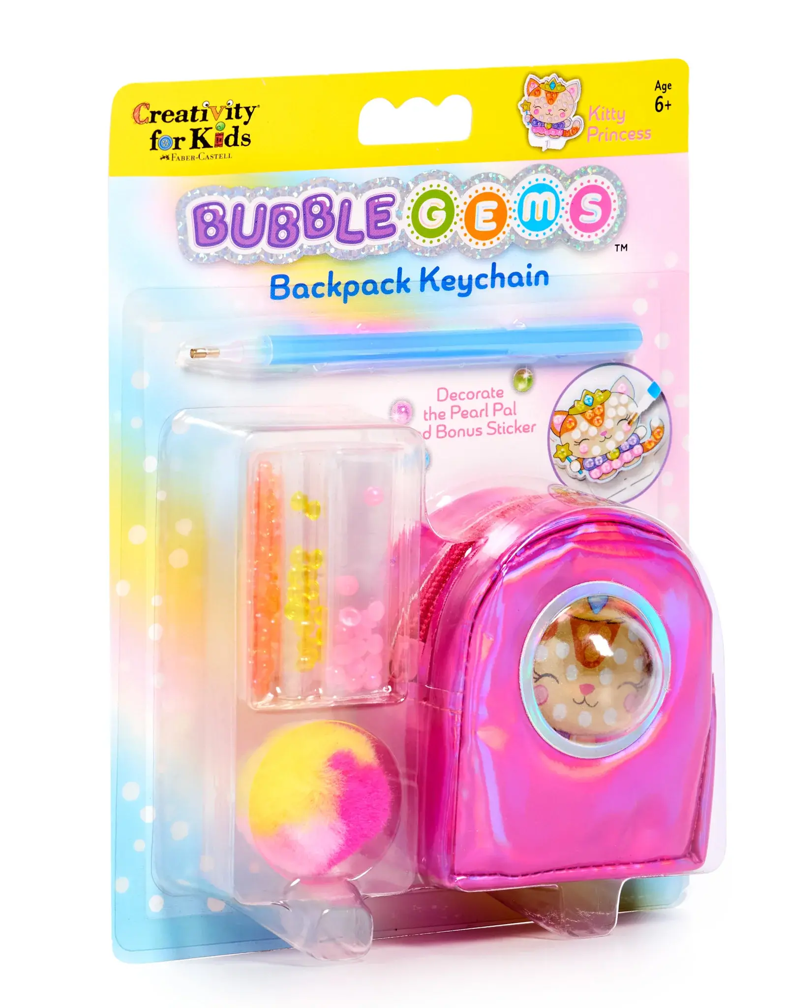 Faber-Castell Bubble Gems: Key Chain Kitty Princess