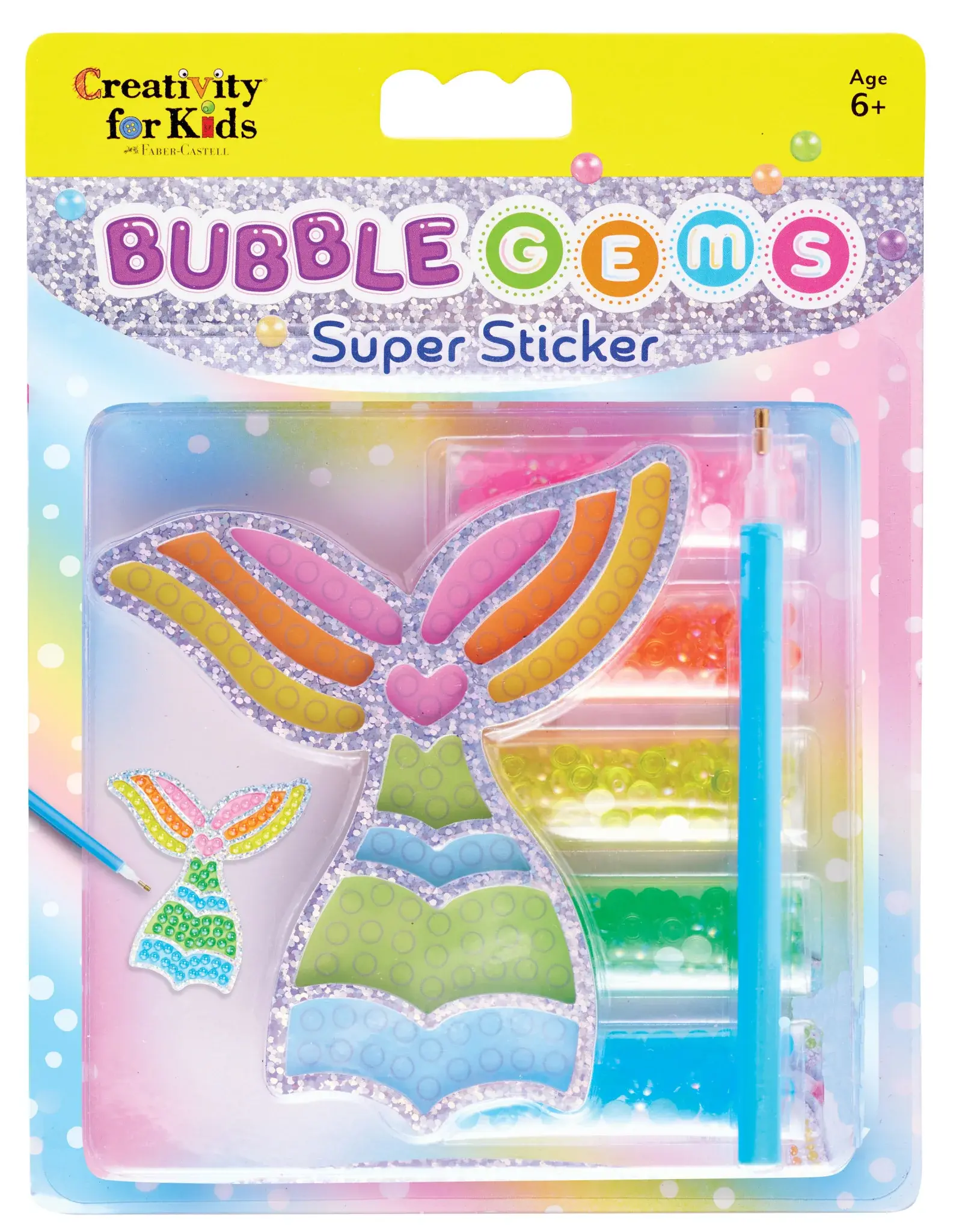 Faber-Castell Bubble Gems: Super Sticker Mermaid