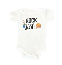 Little Hometown 3-6 Months: New Jersey Rock and Roll Onesie