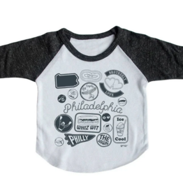 MapTote 12-18MO: Baseball Tee - Philadelphia Pins & Patches