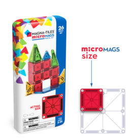 Magna-Tiles microMAGS 26-Piece Travel Set