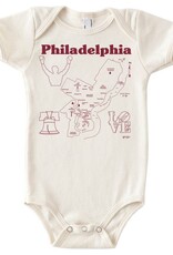 MapTote 3-6MO: One Piece - Philadelphia