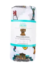 Little Hometown Philadelphia Baby Swaddle Blanket